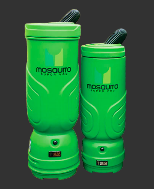 (image for) Mosquito 6-Quart Super HEPA Backpack Vaccum - 90 Degree Slip Fit Lid - Standard Hose - No Tool Kit