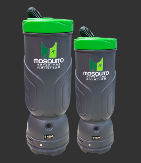 (image for) Mosquito 6-Quart Aviation HEPA Backpack Vaccum - Standard Lid - Standard Hose - Standard Tool Kit