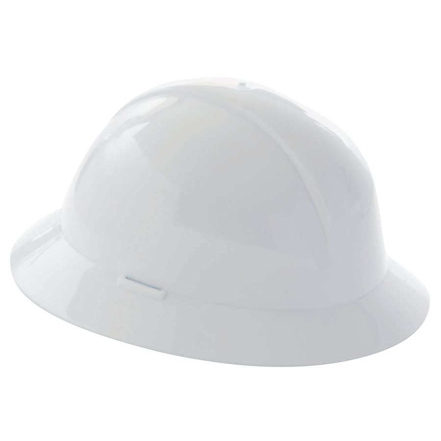(image for) Honeywell North A119R Type II Hard Hat, 6 point suspension, Full Brim, White
