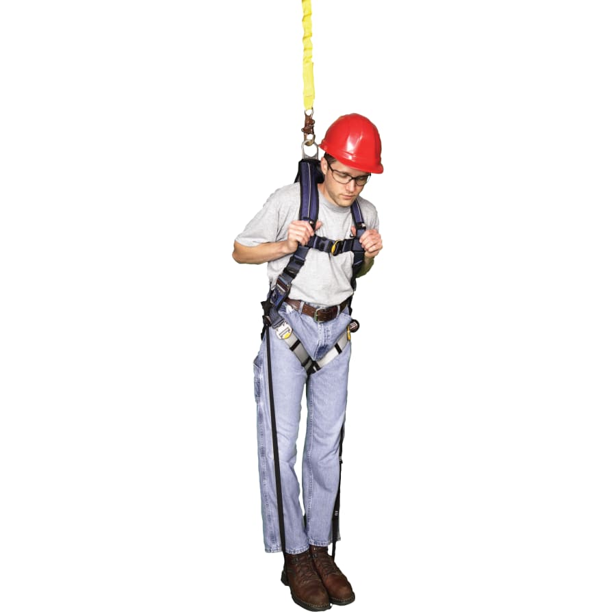 (image for) Dbi-Sala Suspension Trauma Safety Strap, 6-1/4 in to 9 in, 310 lb, Black