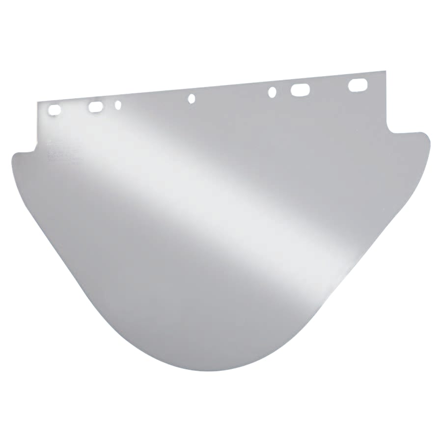 (image for) Anchor Visor, Clear, Unbound, 9-3/4 in x 19 in, for Fibre-Metal