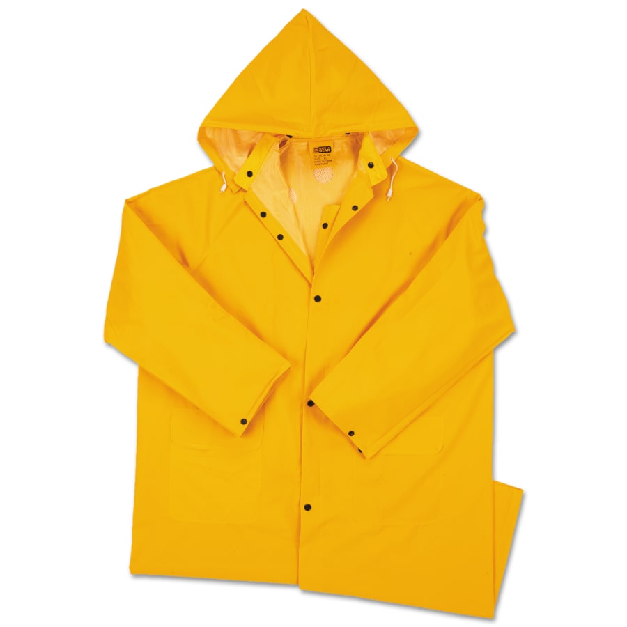 (image for) Anchor 48 in Raincoat with Detachable Hood, 0.35 mm, Yellow, 3X-Large