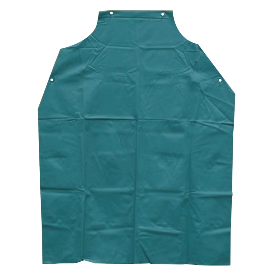 (image for) Anchor Brand Bib Apron, 45 in X 35 in, Vinyl, Green