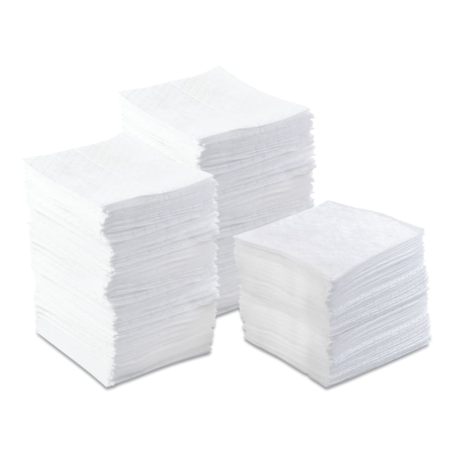(image for) Anchor Oil-Only Sorbent Pad, Light-Weight, Absorbs 17 gal, 15 in x 17 in
