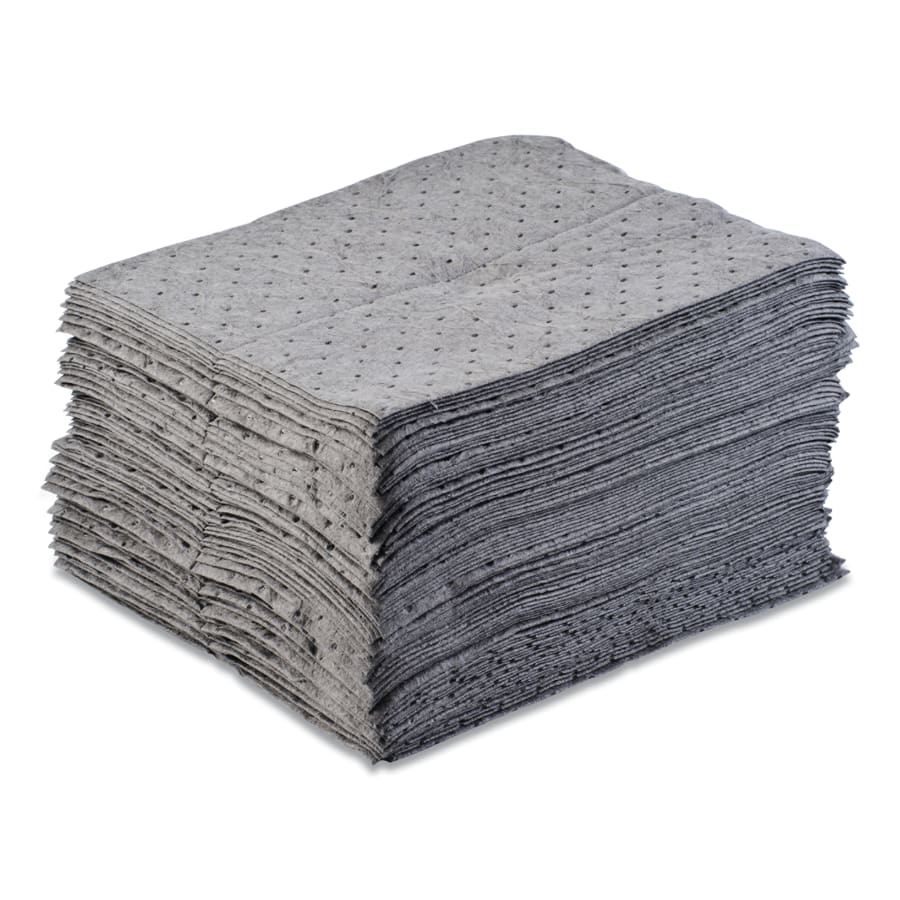 (image for) Anchor Universal Sorbent Pad, Heavy-Weight, Absorbs 20.5 gal, 15 in x 17 in
