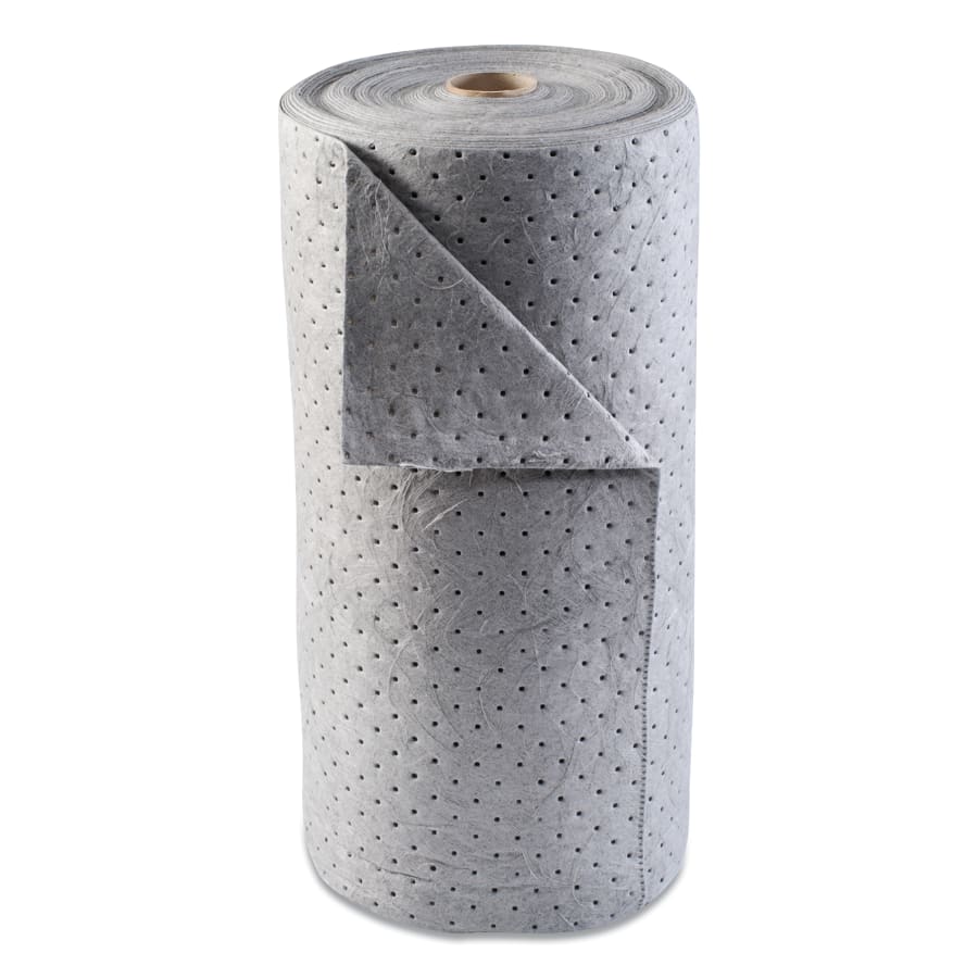 (image for) Anchor Universal Sorbent Roll, Heavy-Weight, Absorbs 38 gal, 30 in x 120 ft