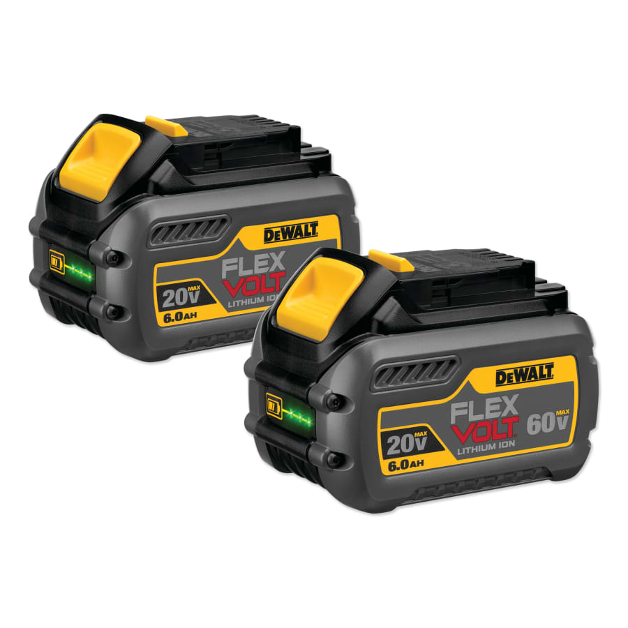 (image for) DeWalt Battery Pack, 6 A-h, 20/60 V, 2-Pack