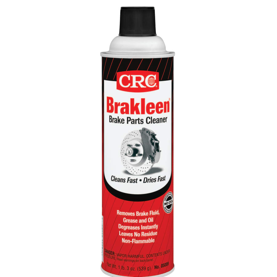 (image for) Brakleen Brake Parts Cleaner, 20 oz Aerosol Can, Irritating Odor, Case of 12