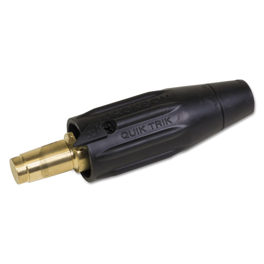 (image for) Jackson Safety Quick-Trik Cable Connector, Single Dome-Nose Connection, Male