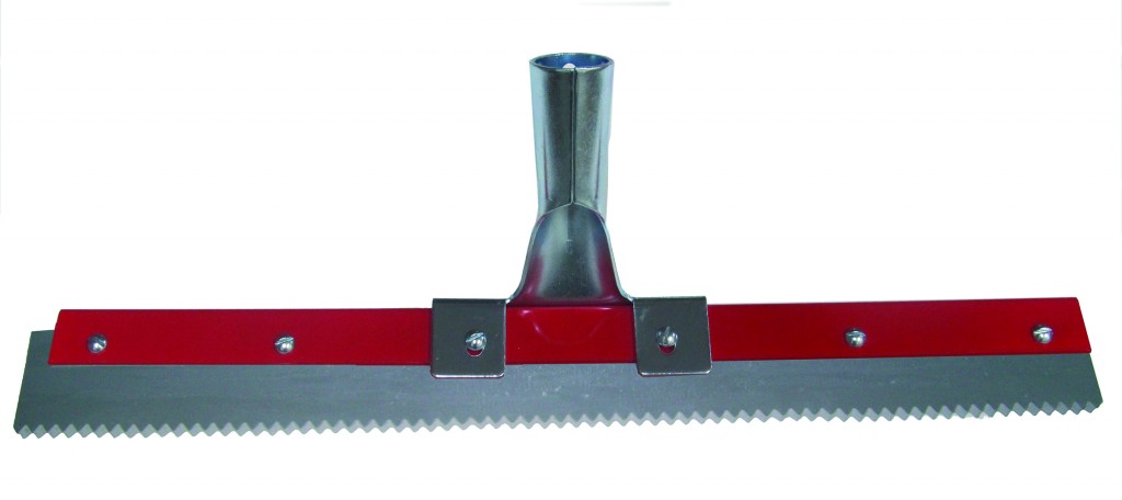 (image for) 14" Sahara High Temperature Serrated Squeegee, case of 6