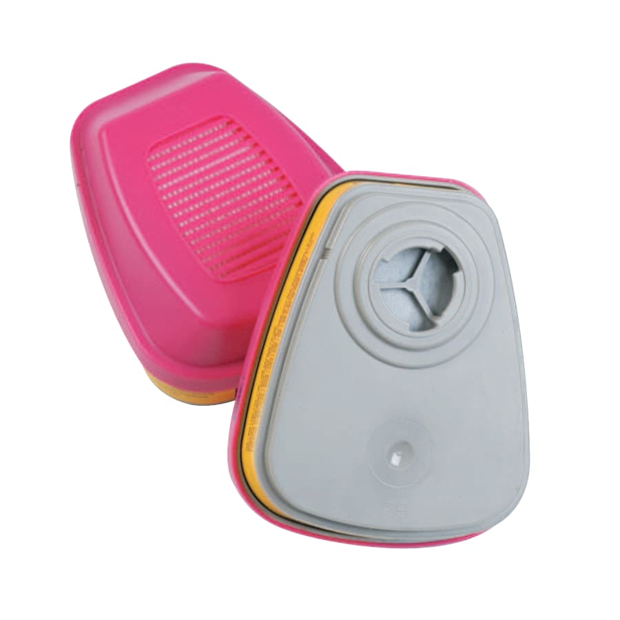 (image for) 3M Combination Cartridges/P100 Particulate Filter, Acid Gas/Org Vapor, Pack of 2