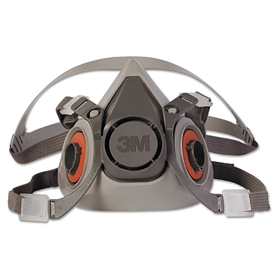 (image for) 3M Half Facepiece Reusable Respirator 6000 Series, Vapors, Medium, TPE