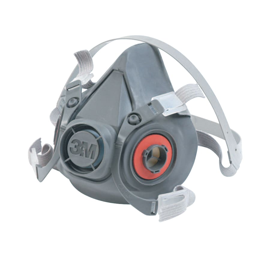(image for) 3M Half Facepiece Reusable Respirator 6000 Series, Large, Resist Gases, TPE