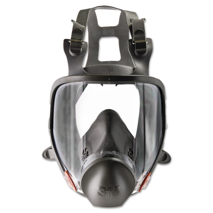 (image for) 3M Full Facepiece Respirator 6000 Series, With Bayonet Connection Type, Medium