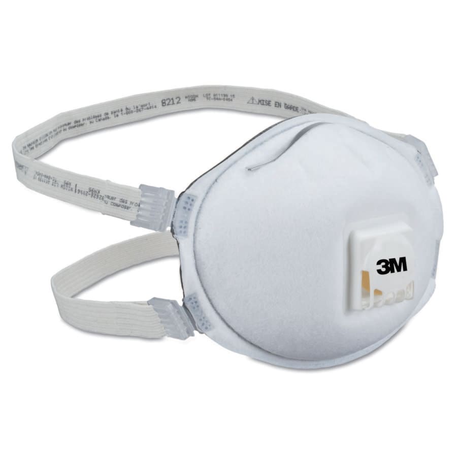 (image for) 3M N95 Particulate Welding & Metal Pouring Respirator, White, Pack of 10