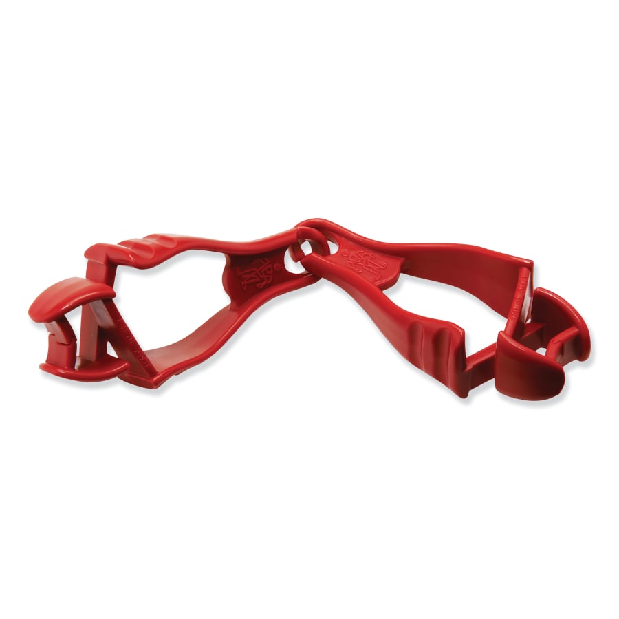(image for) Ergodyne Squids 3400 Glove Clip Holder with Dual Clip, Red