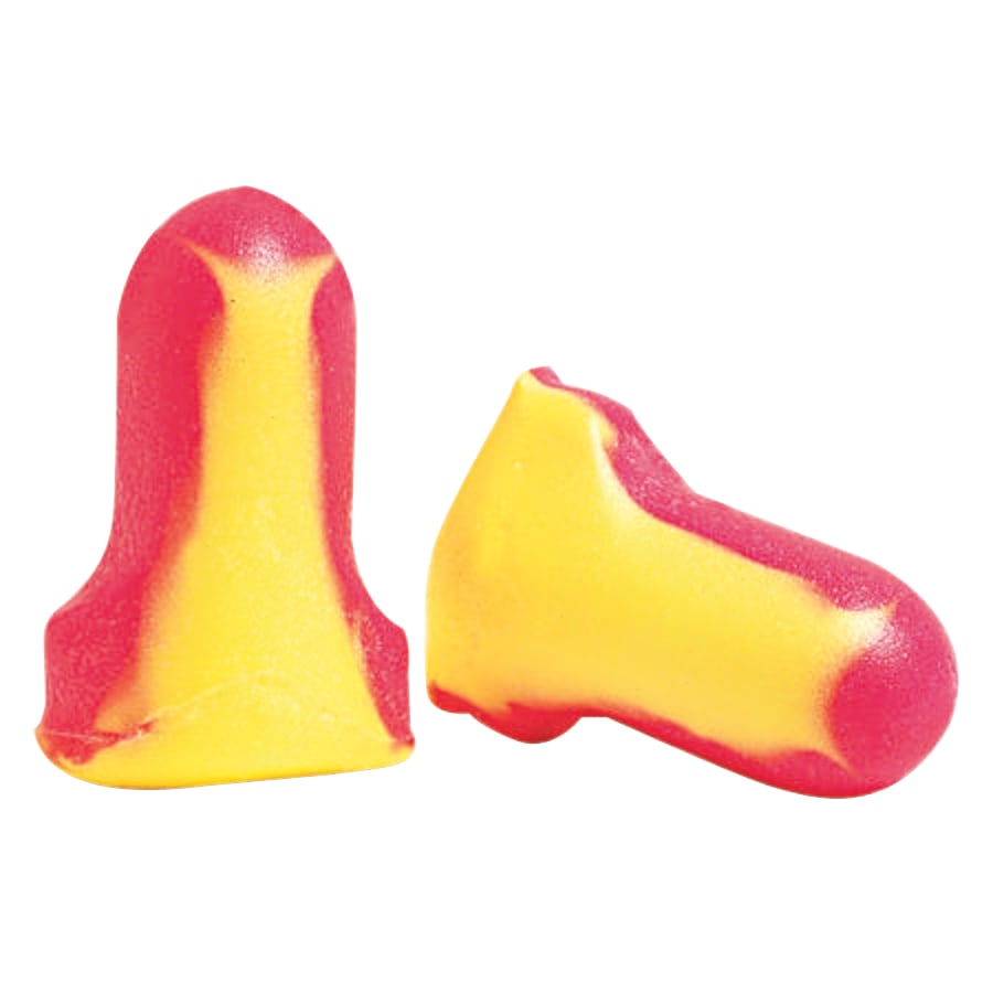 (image for) Honeywell Laser Lite Disposable Earplug, Foam, Magenta/Yellow, Pack of 100