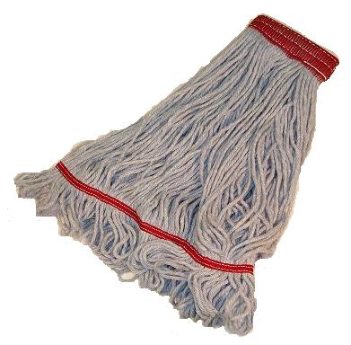 (image for) X-Large Blue Looped Mop, case of 12