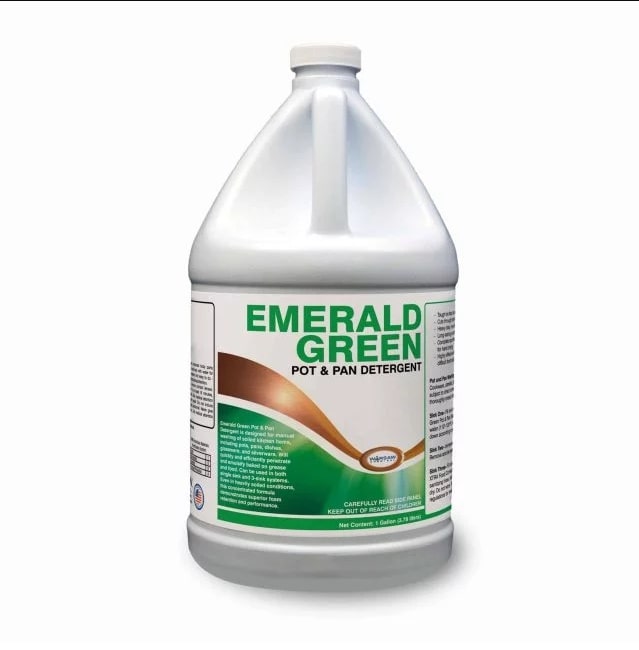 (image for) Emerald Green Pot & Pan Detergent, Case of 4 Gallons