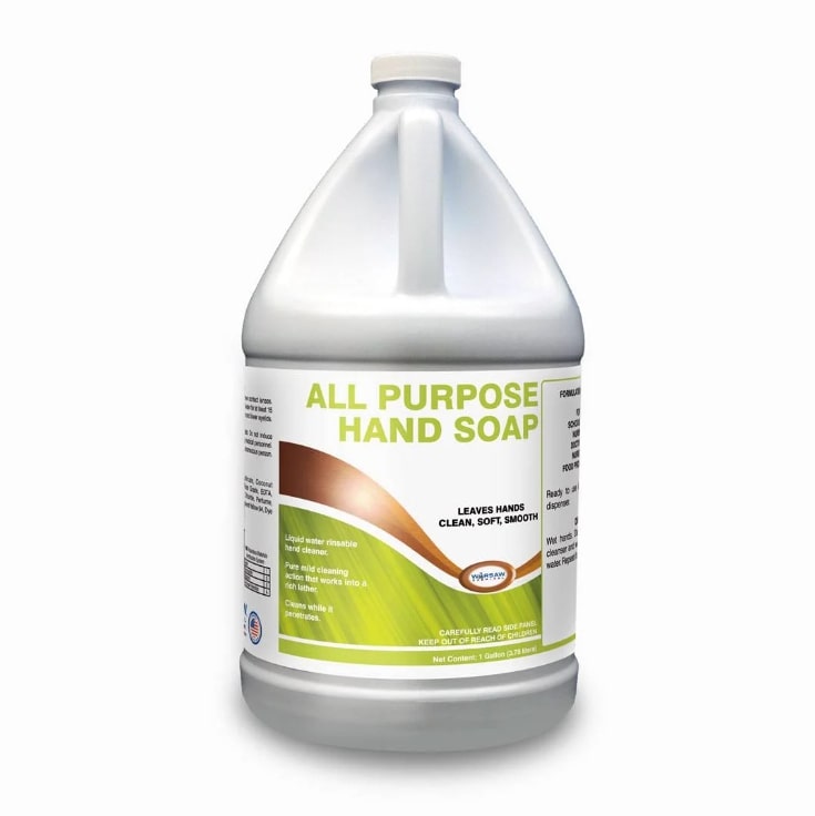 (image for) All Purpose Hand Soap Lemon Scent, Case of 4 Gallons