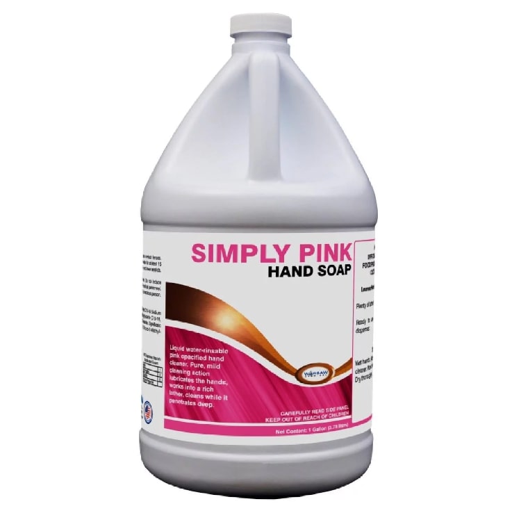 (image for) Simply Pink Liquid Hand Soap, Case of 4 Gallons