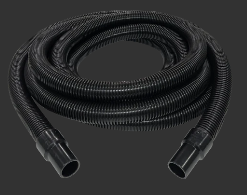 (image for) Mosquito 25' x 1-1/2" Extractor Vacuum Hose with Straight Cuffs
