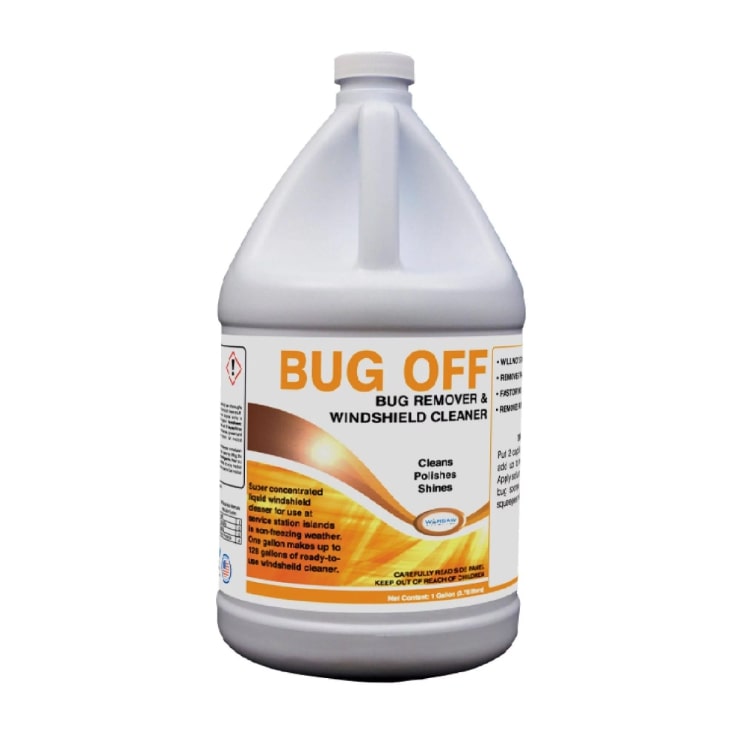 (image for) Bug Off Bug Remover & Windshield Cleaner, Case of 4 Gallons
