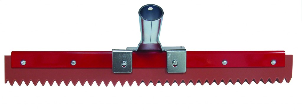 (image for) 16" Red EPDM Applicator Squeegee, case of 6