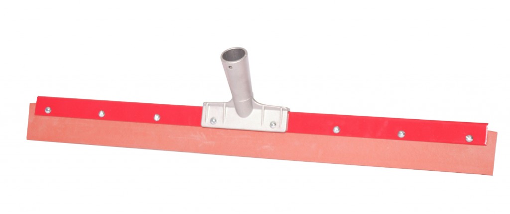 (image for) 15" Heavy Duty, Red Non Marking Straight Squeegee, case of 6