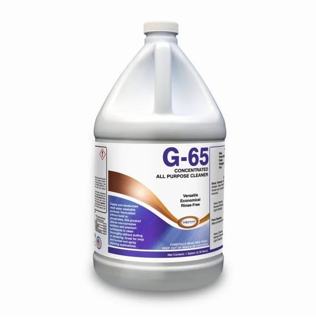 (image for) G-65 Concentrated All Purpose Cleaner, Case of 4 Gallons