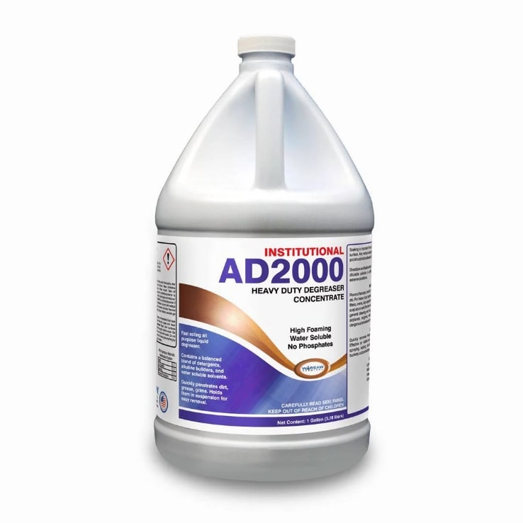 (image for) Institutional AD2000 Heavy Duty Degreaser Concentrate, Case of 4 Gallons