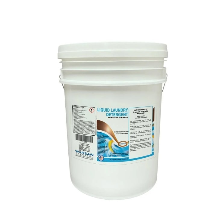 (image for) Liquid Laundry Detergent With Fabric Softener, 5 Gallon Pail