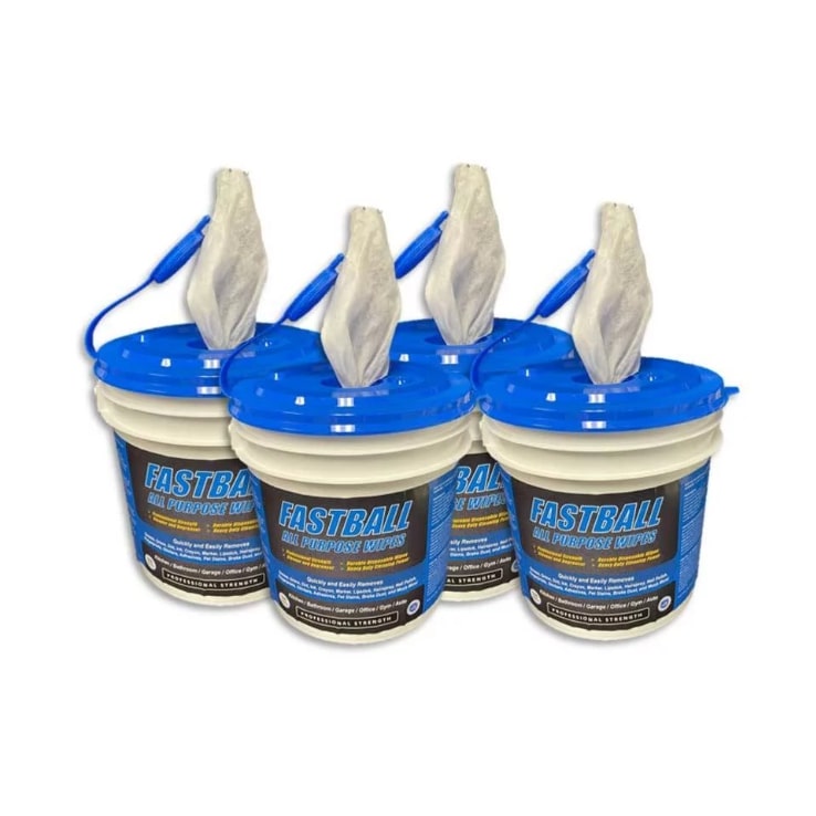 (image for) Fastball All Purpose Wipes, Case of 4, 300 count