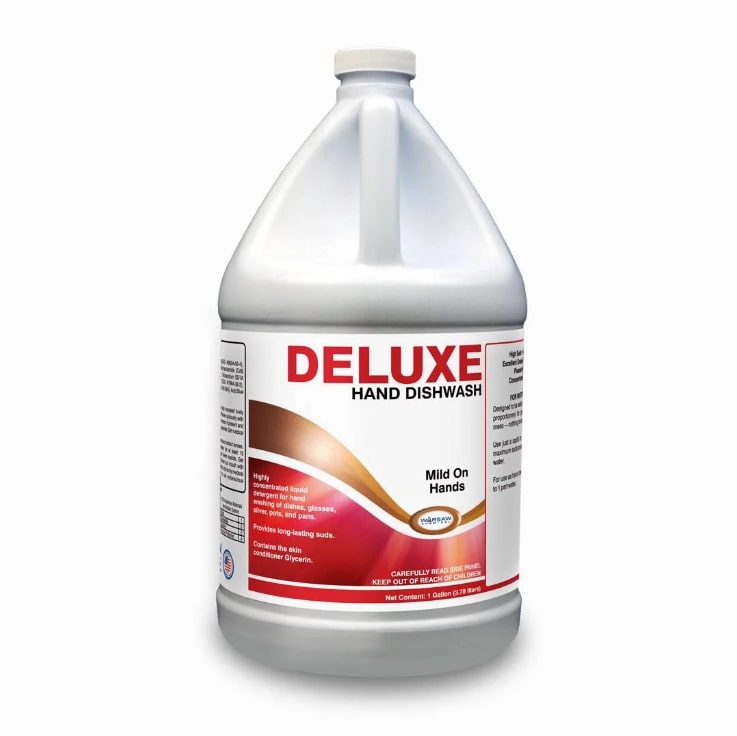 (image for) Deluxe Hand Dishwash Clear Blue, Case of 4 Gallons