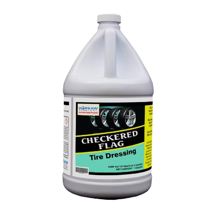 (image for) PFD Checkered Flag Tire Dressing, Case of 4 Gallons