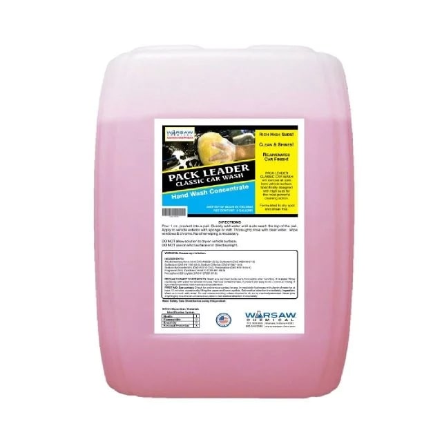 (image for) PFD Pack Leader Classic Car Wash, 5 Gallon T-Head