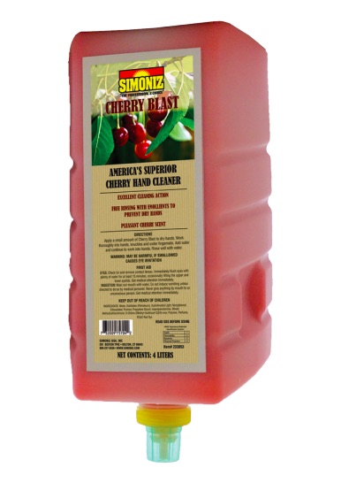 (image for) Simoniz Cherry Blast HD Hand Soap,4 x 4 litre