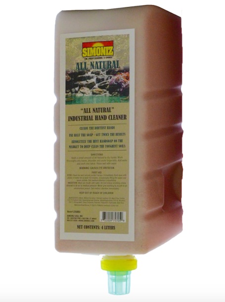 (image for) Simoniz All Natural HD Hand Soap, 4 x 1 liters per case