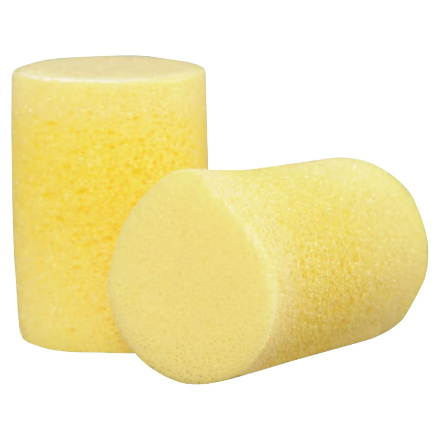 (image for) 3M E-A-R Classic Foam Earplugs, PVC, Uncorded, Poly Bag, Yellow, Pack of 200