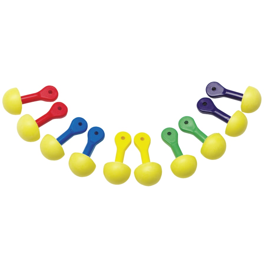 (image for) 3M E-A-R Express Pod Plugs Earplug, Polyurethane, Uncorded, Yellow, Pack of 100