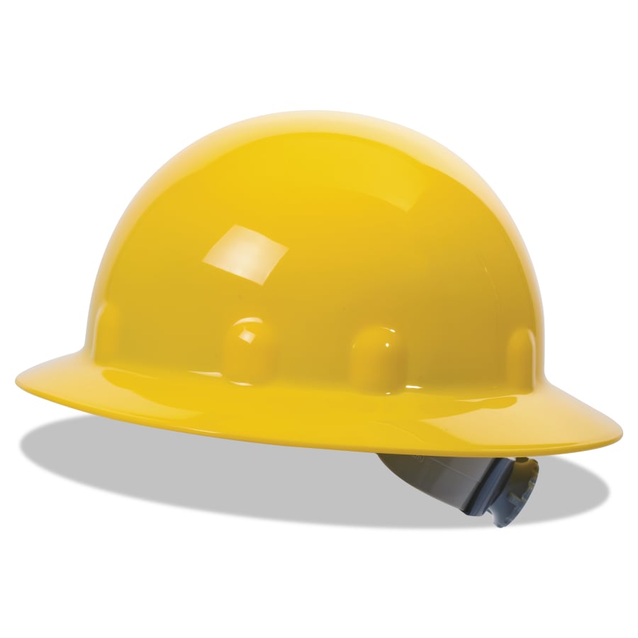 (image for) Honeywell SuperEight E1 Hard Hat, 8 Point Ratchet, Yellow