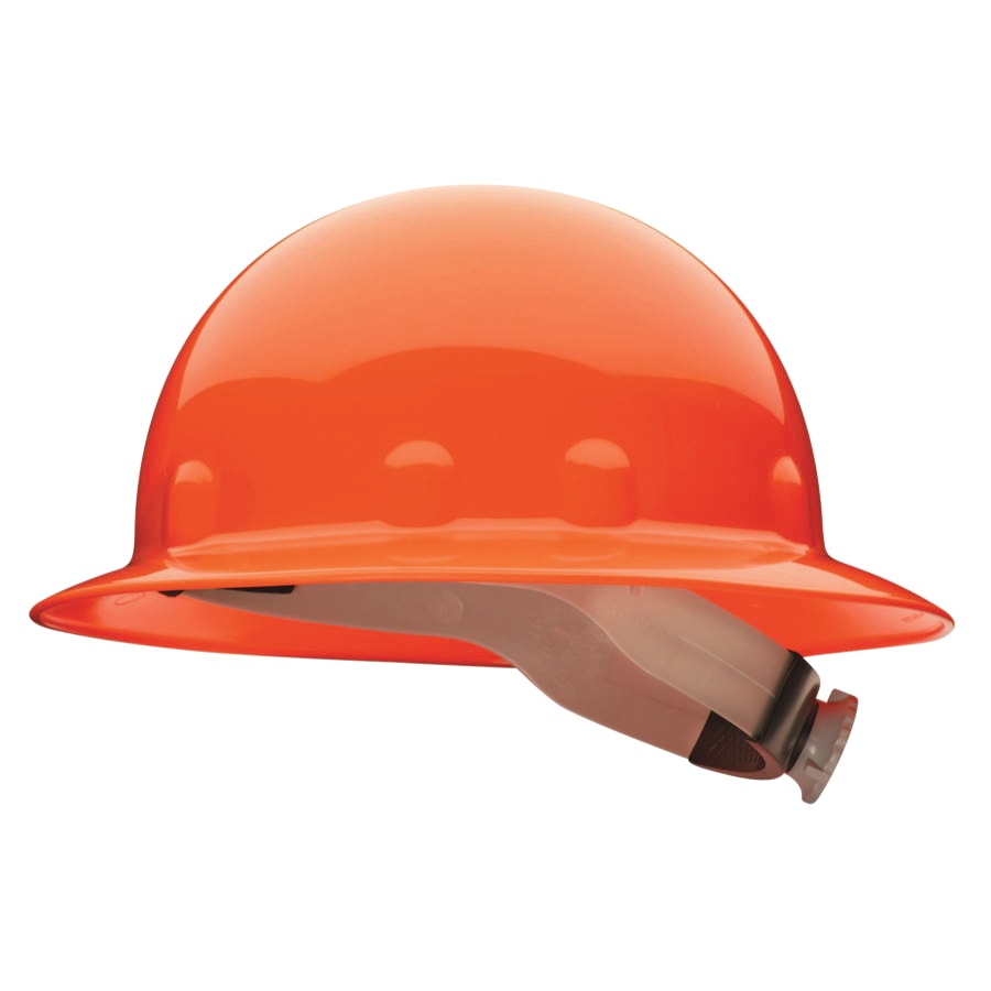 (image for) Honeywell E1RW Full Brim Hard Hat, Ratchet, SuperEight, Orange
