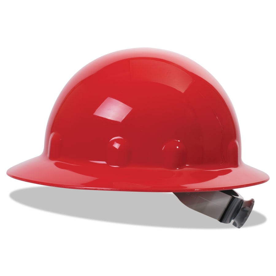 (image for) Honeywell SuperEight E1 Hard Hat, 8 Point Ratchet, Red