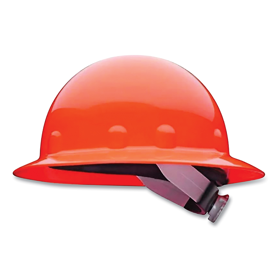 (image for) Honeywell SuperEight E1 Hard Hat, 8 Point Ratchet, Strong Orange