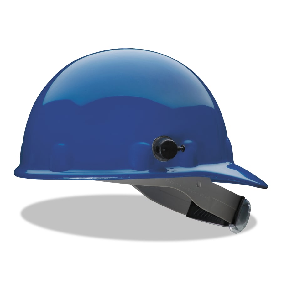 (image for) Honeywell SuperEight E2 Series Hard Cap, 8-point Ratchet, Quick-Lok Blocks, Blue