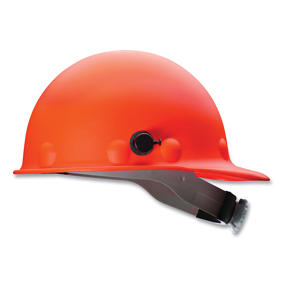 (image for) Honeywell P2 Series Roughneck Hard Cap, SuperEight Ratchet, Orange