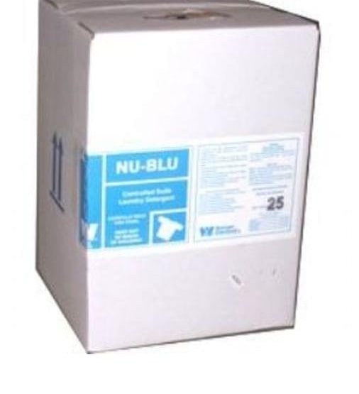 (image for) Nu Blu Laundry Detergent Powder, 25lbs Box