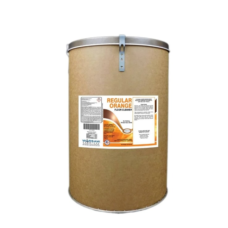 (image for) Regular Orange Floor Cleaner - Pine Scent, 100lbs Drum