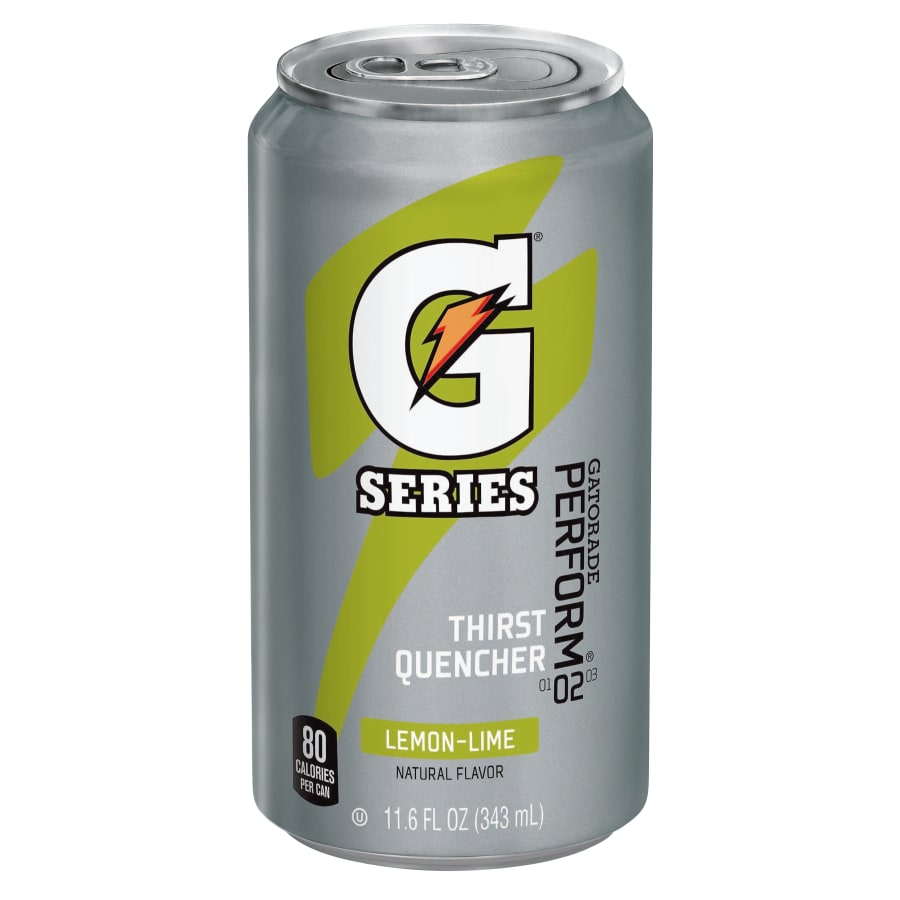(image for) Gatorade G Series 02 Perform Thirst Quencher Ready-to-Drink Can, 11.6 fl oz, Lemon-Lime