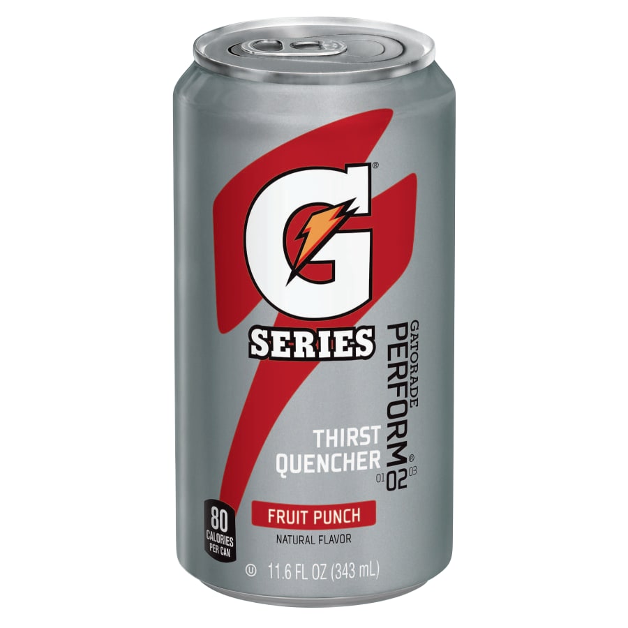 (image for) Gatorade G Series 02 Perform Thirst Quencher Ready-to-Drink Can, 11.6 fl oz, Fruit Punch